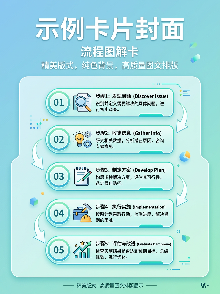 流程图解卡