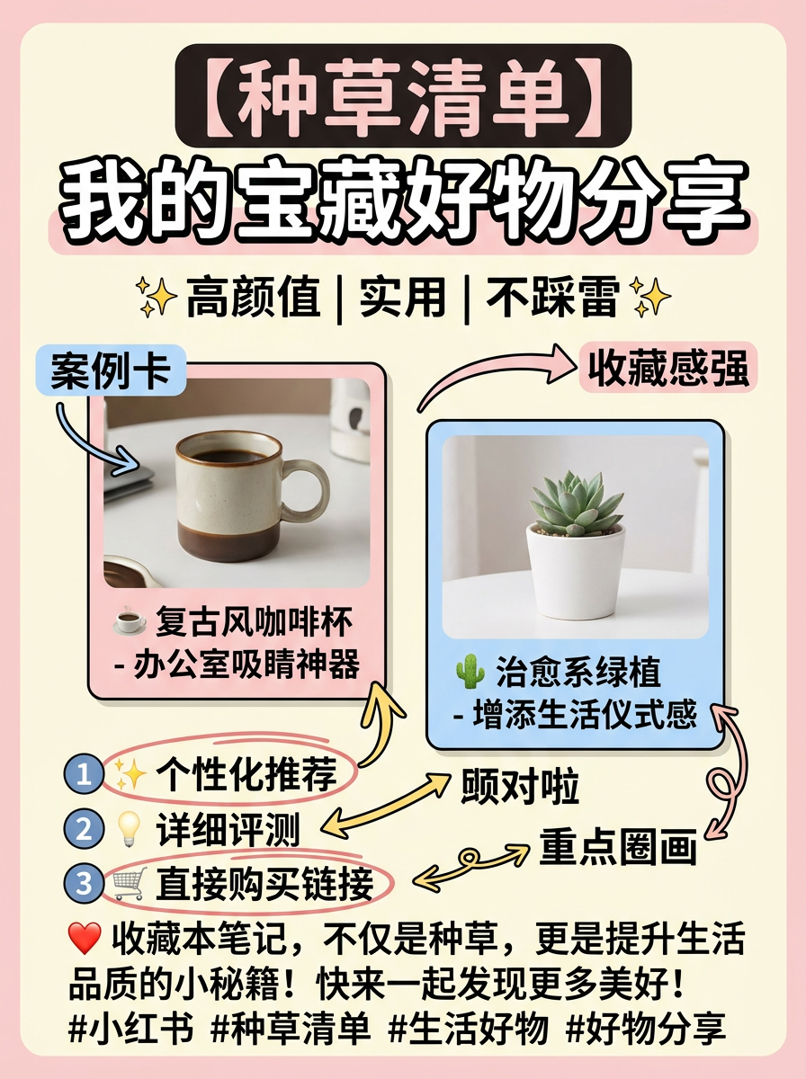 小红书爆款笔记风