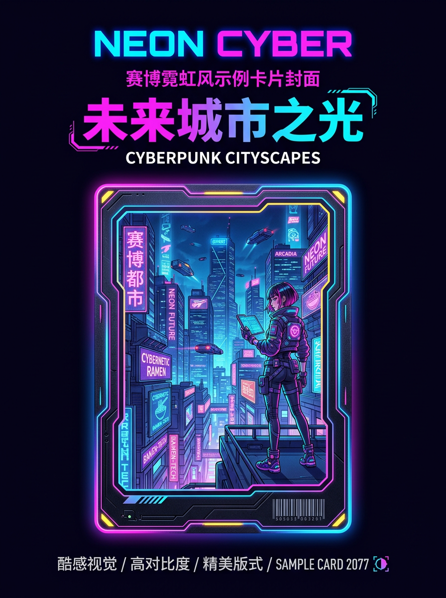 霓虹赛博风