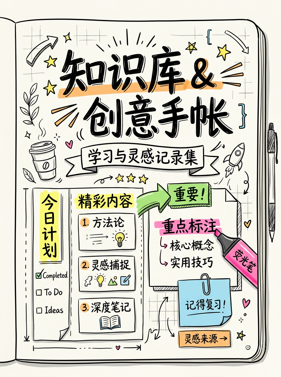 手绘笔记风
